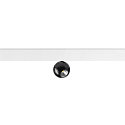 SLV track spot DYSKO IP20, black, white dimmable