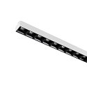 SLV 3-phase spot SIGHT EVO SINGLE square IP20, black, white, lacquered dimmable