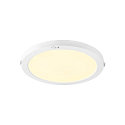 SLV LED Downlight VARIO 290, mit Sensor, 11W, 3000/4000K, 1500lm, IP20, wei