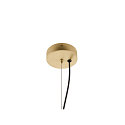 SLV pendant luminaire OLYPSO 50 E27 IP20, gold dimmable