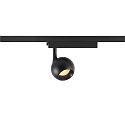 LED 1-Phasen Strahler LIGHT EYE 2.0, rund, 30, 11W, IP20, 3000K, 1200lm, schwarz