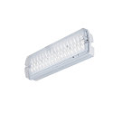 SLV LED Wand-/Deckenleuchte P-LIGHT, rechteckig, 5,2W, 6000K, 90lm, IP65, wei� / transparent