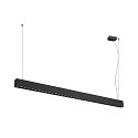 pendant luminaire GLENOS PRO IP20, black dimmable