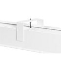 SLV ceiling luminaire GLENOS PRO UGR < 19, suitable for VDU workstation IP20, black, white, lacquered dimmable