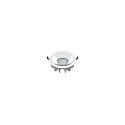LED Deckeneinbauleuchte DOWNLIGHT P 230 40 HG ML ON-OFF, IP54 IK08,  23cm / DA 20cm, dimmbar, 22/29W 4000K 60, wei/silber