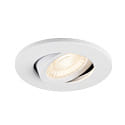 LED Einbauleuchte UNIVERSAL DOWNLIGHT MOVE, 5W, 2700/3000/4000/6500K, 670lm, IP20, schwenkbar, mit Abdeckung, dimmbar, wei�