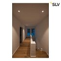 Einbauleuchte FRAME BASIC LED, Gehäuse silbergrau, LED warmweiß