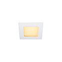 LED Einbauleuchte FRAME BASIC LED SET Downlight, 9,4W, SMD LED, 3000K, 90, inkl. Treiber, Clipfedern, wei