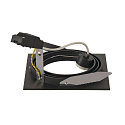 SLV Recessed downlight NEW TRIA I, ES111, square/rectangular, black