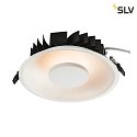 SLV Plafonnier encastré OCCULDAS 23 rond, indirect IP20, blanche gradable