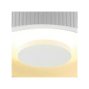 SLV LED Decken-Aufbauleuchte OCCULDAS 23, indirekt, IP20, 700mA, 24W 3000K 1500lm 120, inkl. Treiber, dimmbar, wei