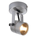 SLV Spot SPOT 79 GU10, Gris argent