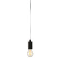 SLV Luminaire  suspension FITU PD avec cble ouvert E27, noir  gradable