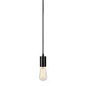 SLV Luminaire  suspension FITU PD avec cble ouvert E27, noir  gradable