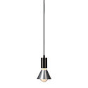 SLV Luminaire  suspension FITU PD avec cble ouvert E27, noir  gradable