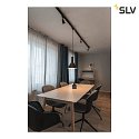 SLV Luci a sospesione PHELIA 275 E27, Nero