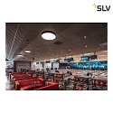 SLV LED Ceiling luminaire MEDO 90 LED Pendant luminaire, 120W, 120°, 3000K, black