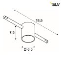 Lampe à corde COMET QR-C51 GU5.3, chrome gradable