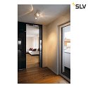 SLV Lampada da parete e soffitto KALU CW TRIPLE QPAR111 3-Lampadine, girevole, ruotabile GU10 IP20, Bianco dimmerabile