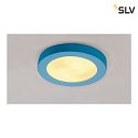SLV Plaster Ceiling luminaire GL 105 E27, round, whiter plaster
