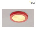 SLV Plaster Ceiling luminaire GL 105 E27, round, whiter plaster