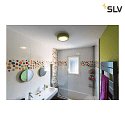 SLV Plaster Ceiling luminaire GL 105 E27, round, whiter plaster