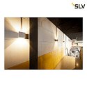 SLV Lampada da parete PLASTRA CUBE angolare G9, Bianco