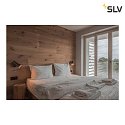 SLV Wandleuchte PHELIA WL, GU10 QPAR51, mit Schalter, Schwarz