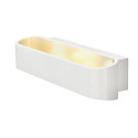 Luminaire mural ASSO 300 haut bas, ovale IP20, blanche gradable