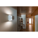 SLV LED Wall luminaire CARISO 2, 7,6W, COB LED, 3000K, white