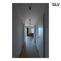 SLV Luminaire de plafond ENOLA B CL-1 GU10 IP20, noir gradable