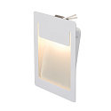 Luce da incasso DOWNUNDER PUR 120x155 angolare, Bianco