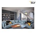 SLV Luci a sospesione HELIA 30 LED rotondo, Bianco dimmerabile
