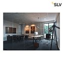 LED Ceiling recessed spot KARPO LED Wall Spot, canopy flat, 7,5W LED, 3000K, black
