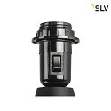 SLV Lampada da terra FENDA II TRIPOD con interruttore, senza paralume E27 IP20, Nero dimmerabile