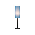 SLV Lampe de table FENDA STRAIGHT avec interrupteur, sans abat-jour E27 IP20, noir  gradable