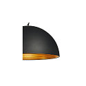 SLV Luminaire  suspension FORCHINI M PD-1 E27, or, noir 
