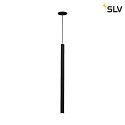 SLV Luminaire à suspension HELIA 30 PD version pour montage encastré, noir 