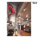 SLV Luminaire à suspension PARA 380 E27, aluminium
