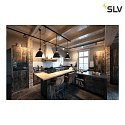 SLV Pendelleuchte PARA 380 Reflektorleuchte, E27, schwarz