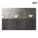 SLV Lumière encastrée TRAIL-LITE LED IP65, acier inoxydable 0,3W 10lm 3500K CRI >80