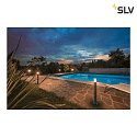SLV LED Außenleuchte TRUST Standleuchte, 3000K, höhe 60 cm