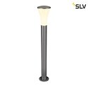 SLV Luce con piedistallo ALPA CONE 100 E27 IP55, Grigio