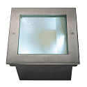 Apparecchio da incasso a terra DASAR LED SQUARE asimmetrico IP67, Acciaio inossidabile