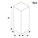 SLV Picchetto di terra per RUSTY CONE 40/70 acciaio