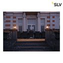 SLV Luce con piedistallo RUSTY® CONE 24 rotondo E14 IP54, ruggine dimmerabile