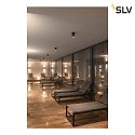 SLV Luminaire mural dextérieur THEO UP/DOWN QPAR51 angulaire, direct / indirect GU10 IP44, anthrazit gradable