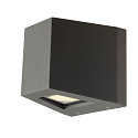 SLV LED Outdoor luminaire OUT BEAM LED Wall luminaire, double beam, 3000K, IP44, anthracite