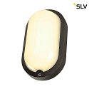 SLV Applique da esterno TERANG 2 ovale IP44, antracite