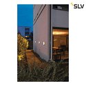 SLV Applique da esterno TERANG 2 ovale IP44, antracite